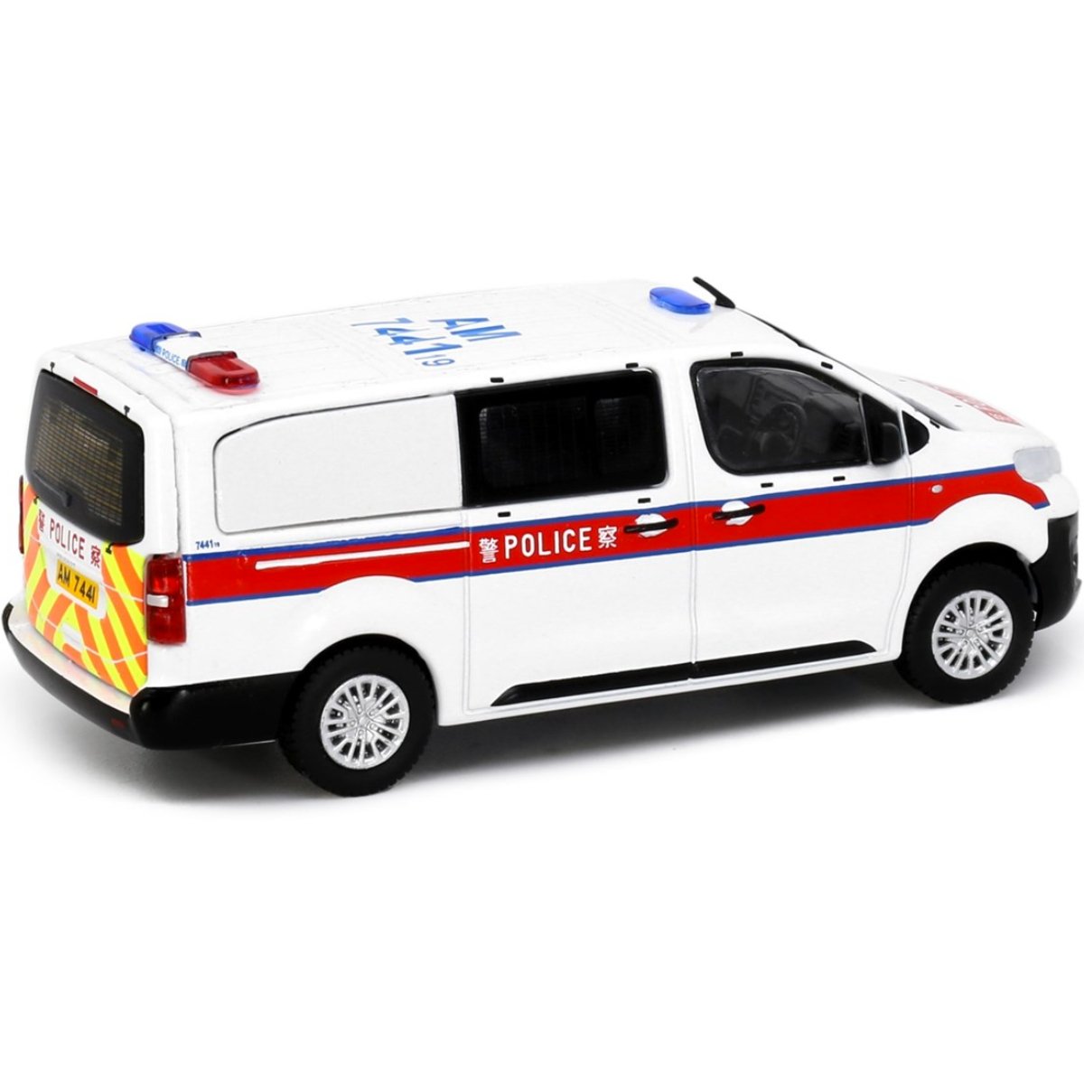 Tiny Models Peugeot Expert Police Van AM7441 (1:64 Scale) - Phillips Hobbies