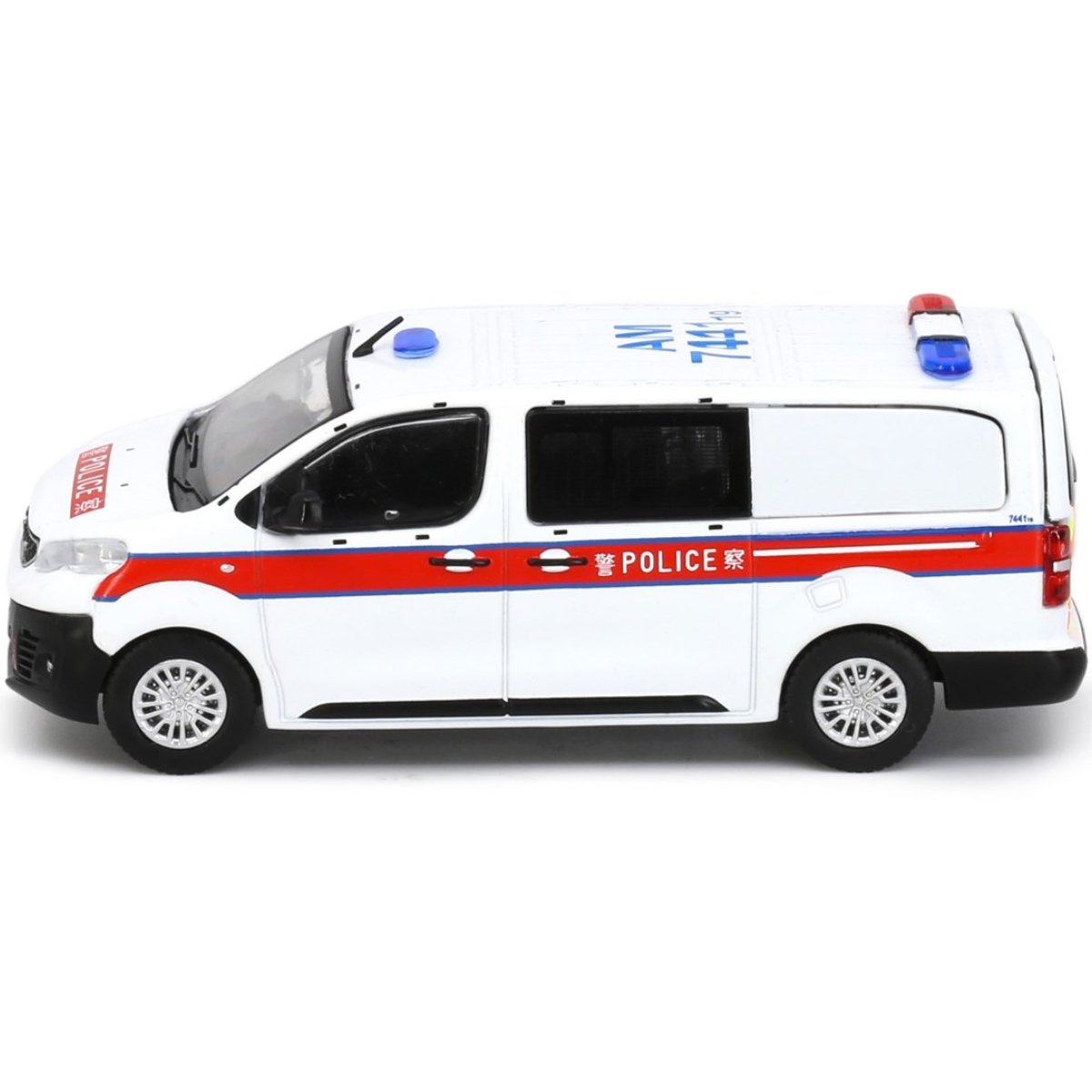 Tiny Models Peugeot Expert Police Van AM7441 (1:64 Scale) - Phillips Hobbies