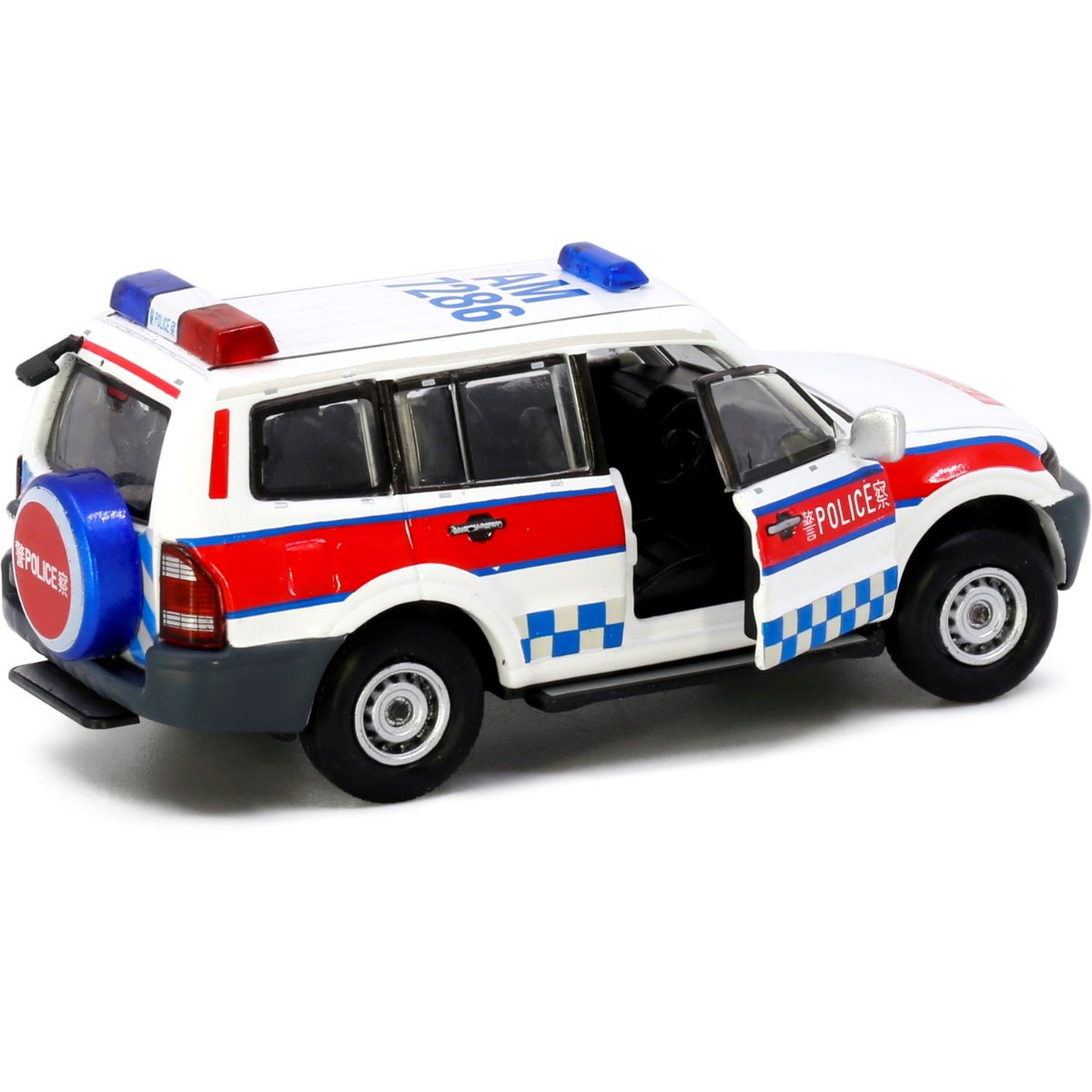 Tiny Models Police Mitsubishi Pajero 2003 (1:64 Scale) - Phillips Hobbies