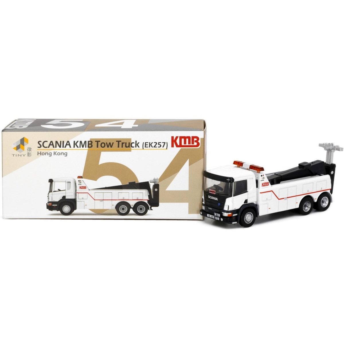 Tiny Models Scania KMB Tow Truck EK257 (1:110 Scale) - Phillips Hobbies