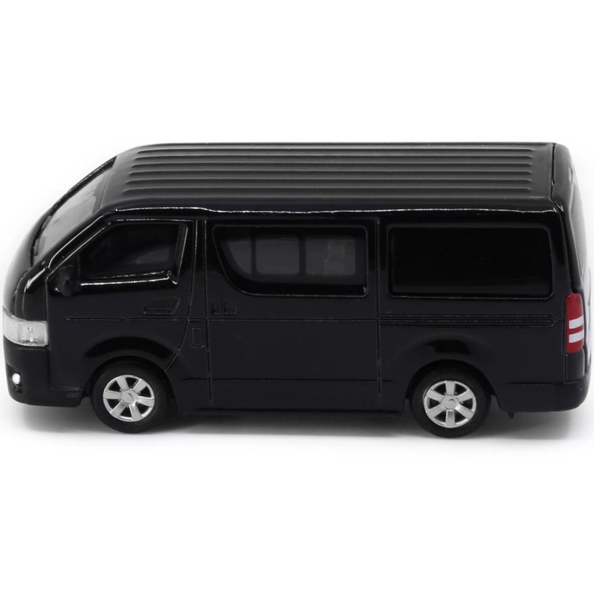 Tiny Models Toyota Hiace Black (1:64 Scale) - Phillips Hobbies