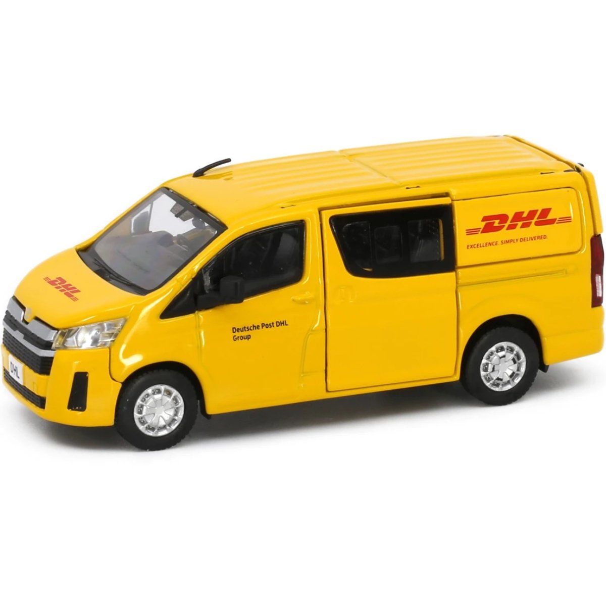 Tiny Models Toyota Hiace H300 DHL - 1:64 Scale - Phillips Hobbies
