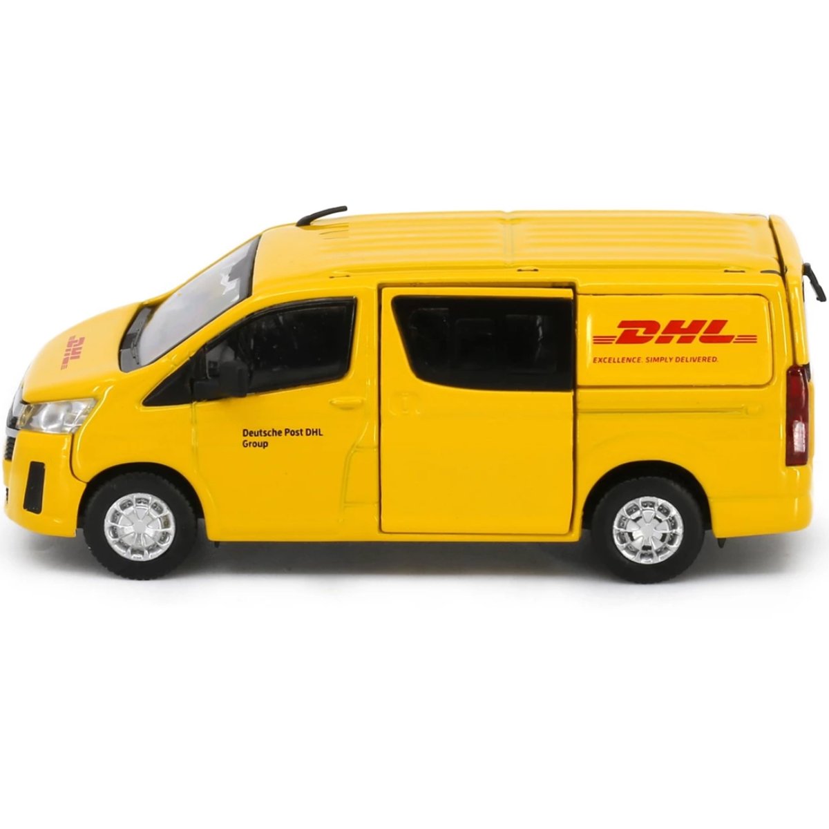 Tiny Models Toyota Hiace H300 DHL - 1:64 Scale - Phillips Hobbies