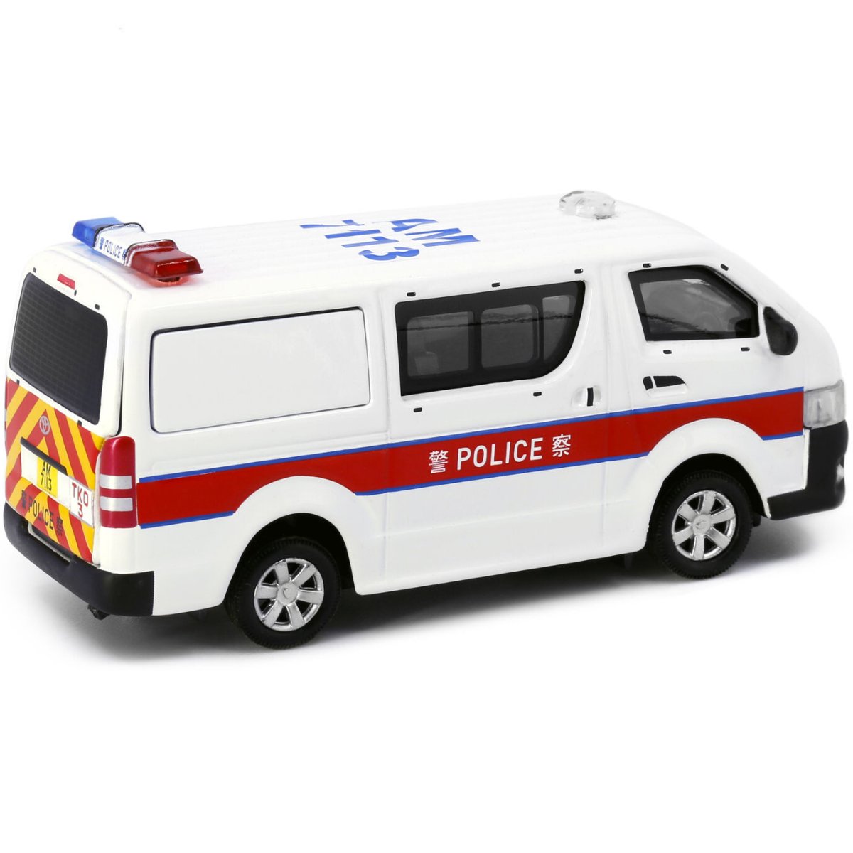Tiny Models Toyota Hiace, Silver Wheel, AM7113 (1:64 Scale) - Phillips Hobbies