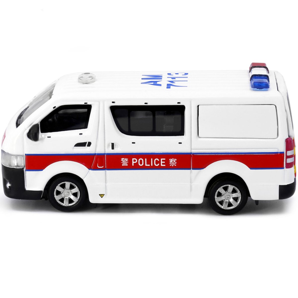 Tiny Models Toyota Hiace, Silver Wheel, AM7113 (1:64 Scale) - Phillips Hobbies