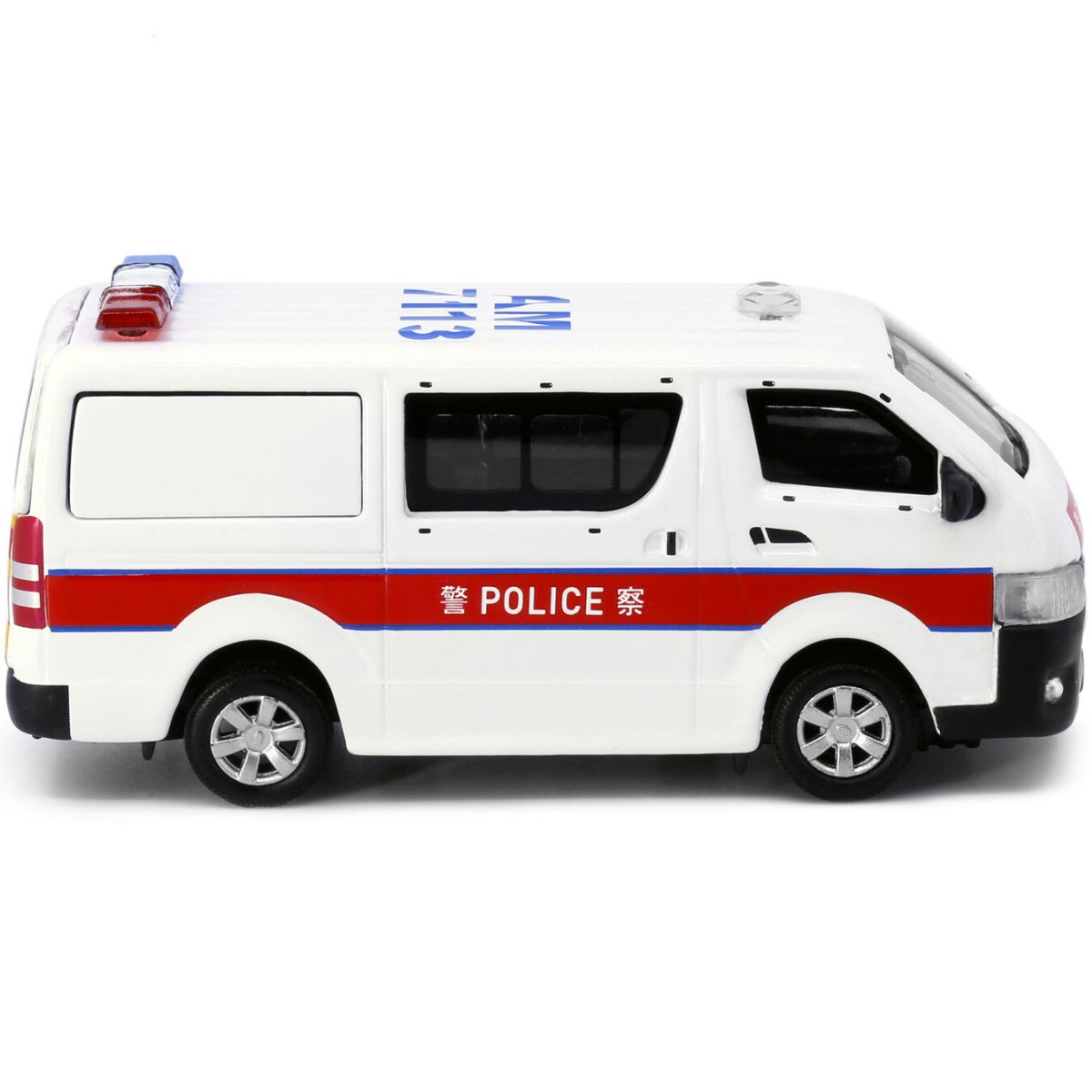 Tiny Models Toyota Hiace, Silver Wheel, AM7113 (1:64 Scale) - Phillips Hobbies