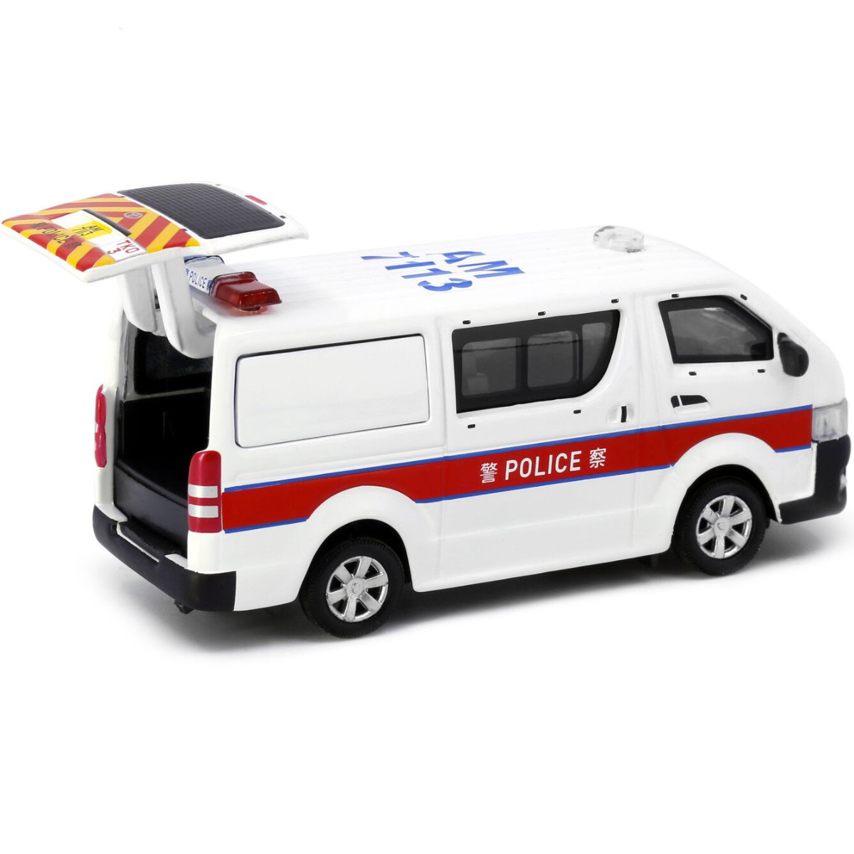 Tiny Models Toyota Hiace, Silver Wheel, AM7113 (1:64 Scale) - Phillips Hobbies