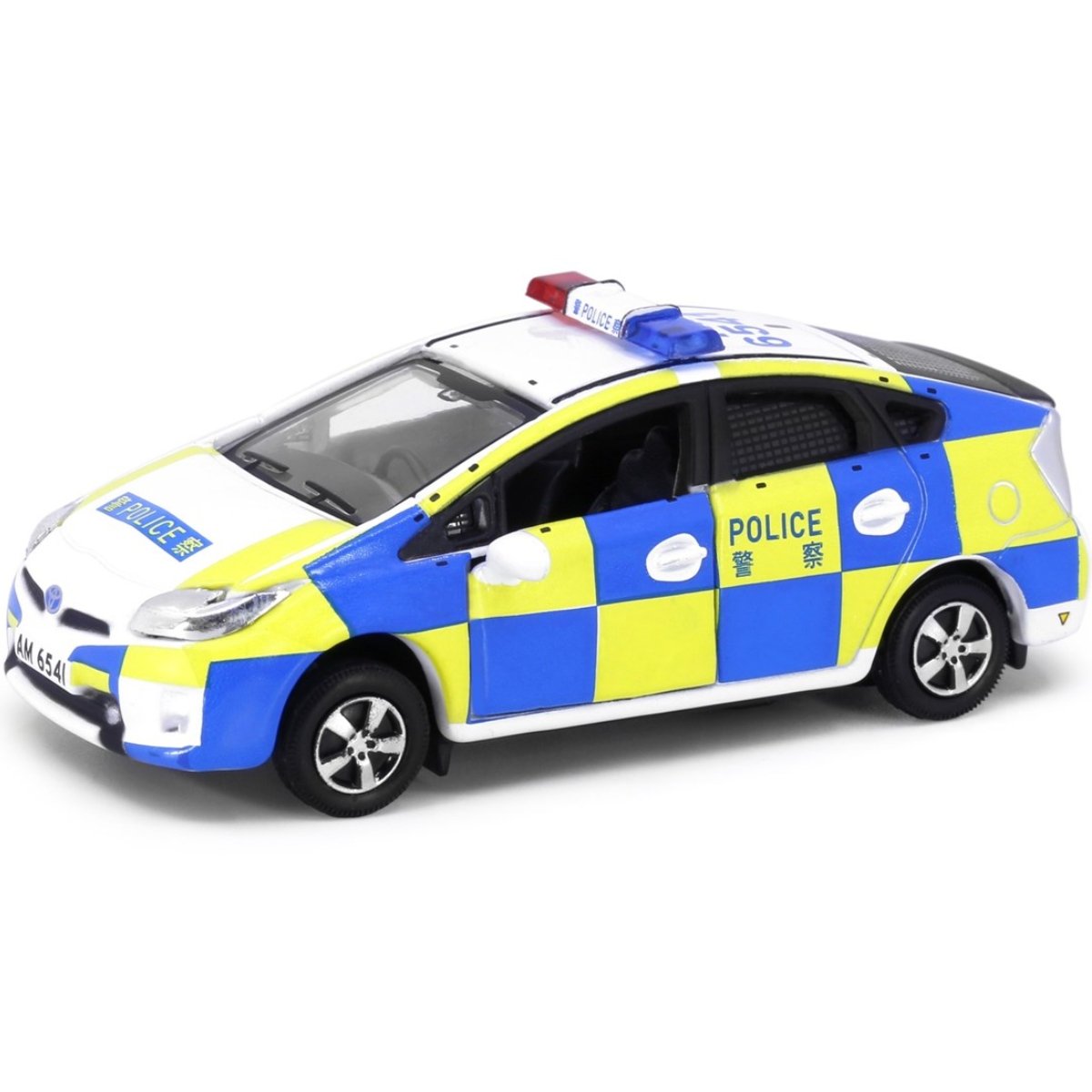 Tiny Models Toyota Prius Hong Kong Police (1:64 Scale) - Phillips Hobbies