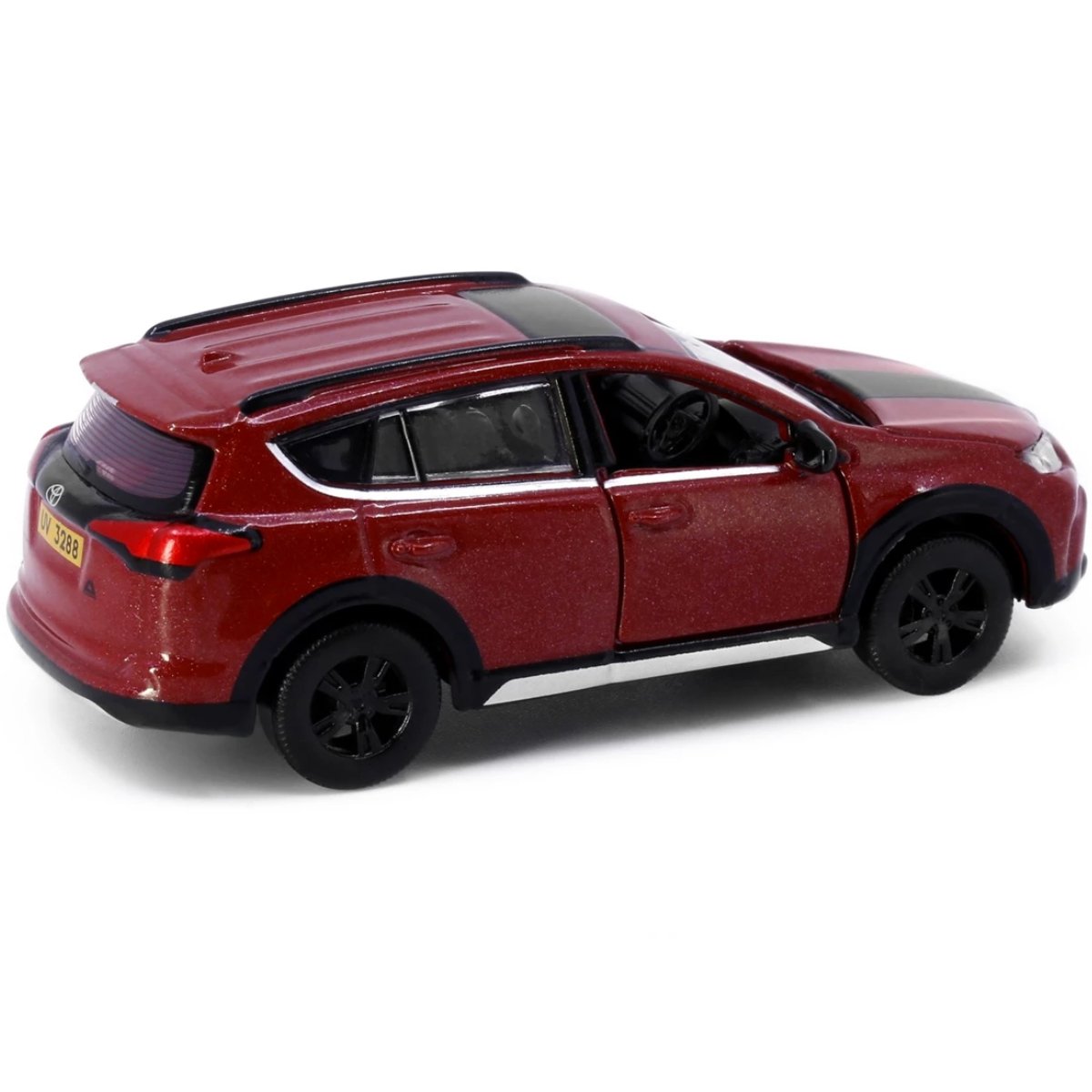 Tiny Models Toyota RAV4 Red (1:64 Scale) - Phillips Hobbies