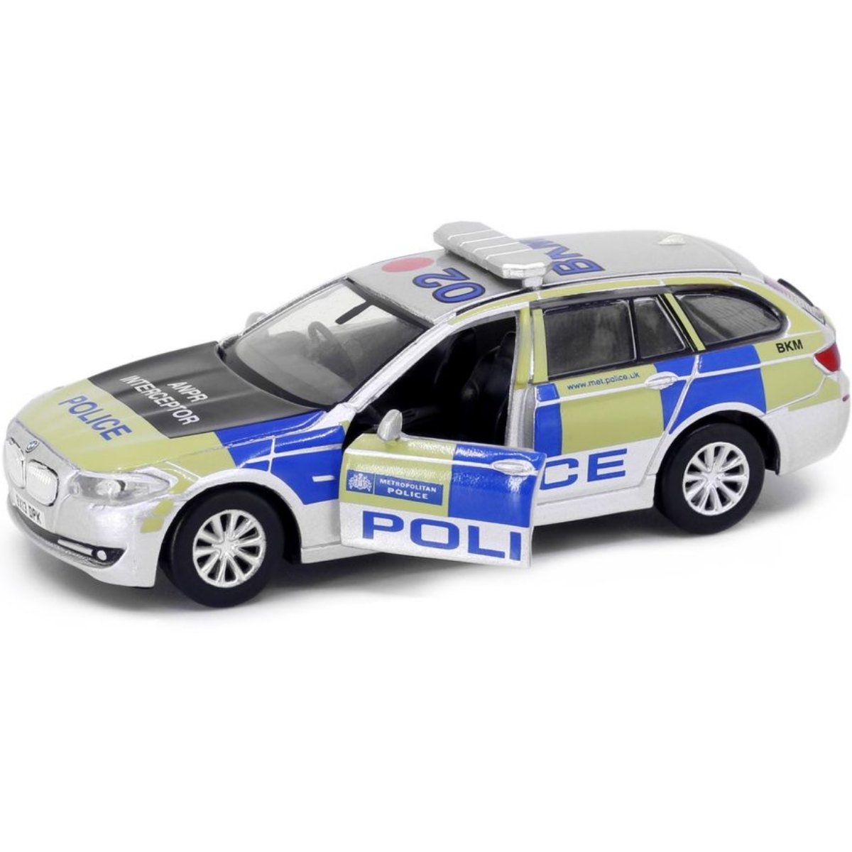 Tiny Models UK6 BMW 5 Series F11 Metropolitan Police (1:64 Scale) - Phillips Hobbies