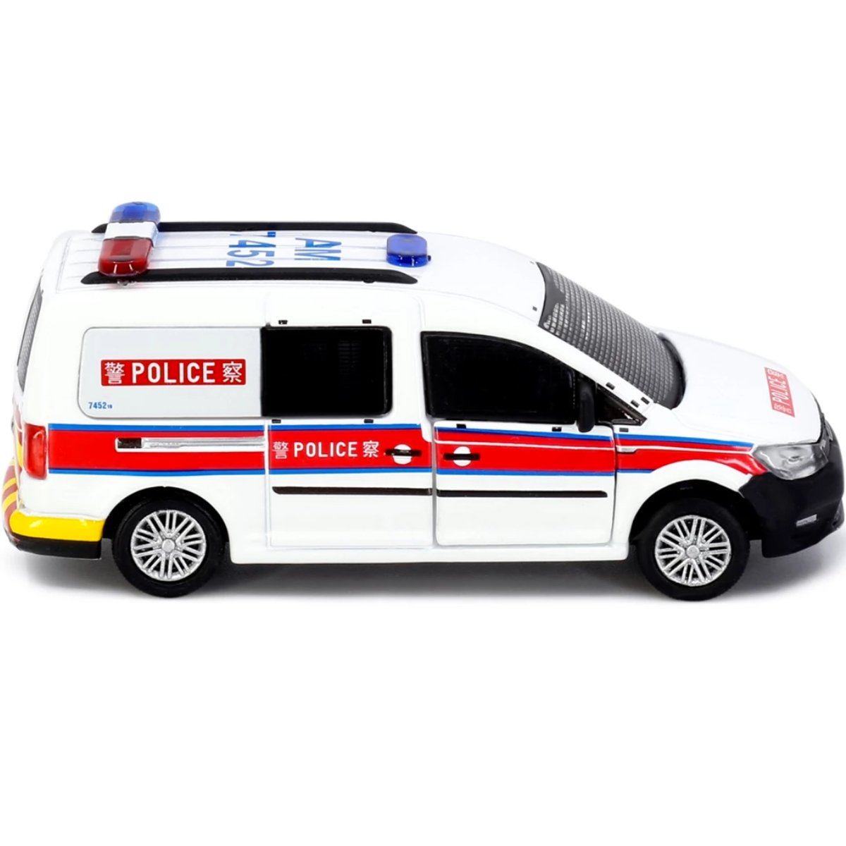 Tiny Models Volkswagen Caddy Hong Kong Police AM7452 (1:64 Scale) - Phillips Hobbies