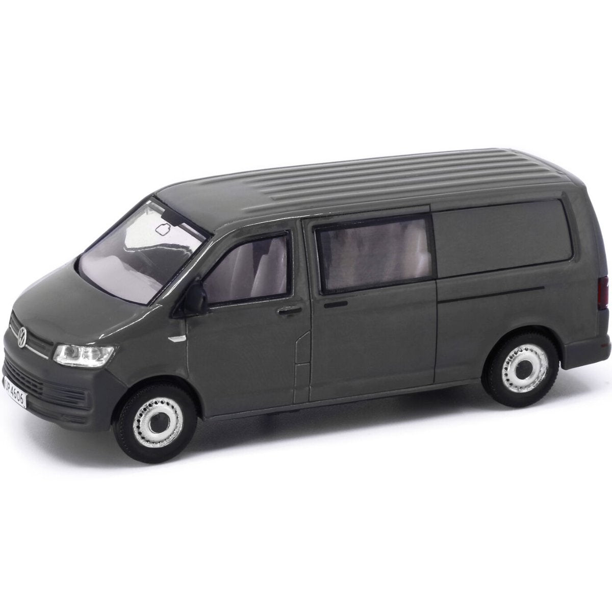 Tiny Models Volkswagen T6 Transporter Grey (1:64 Scale) - Phillips Hobbies