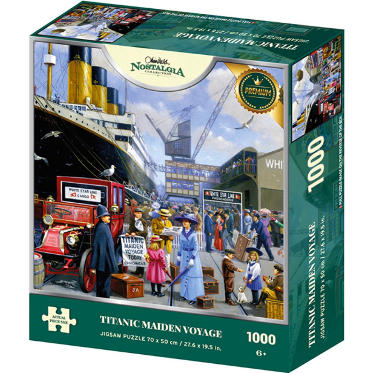 Titanic Maiden Voyage - Kevin Walsh 1000 Piece Jigsaw Puzzle - Phillips Hobbies