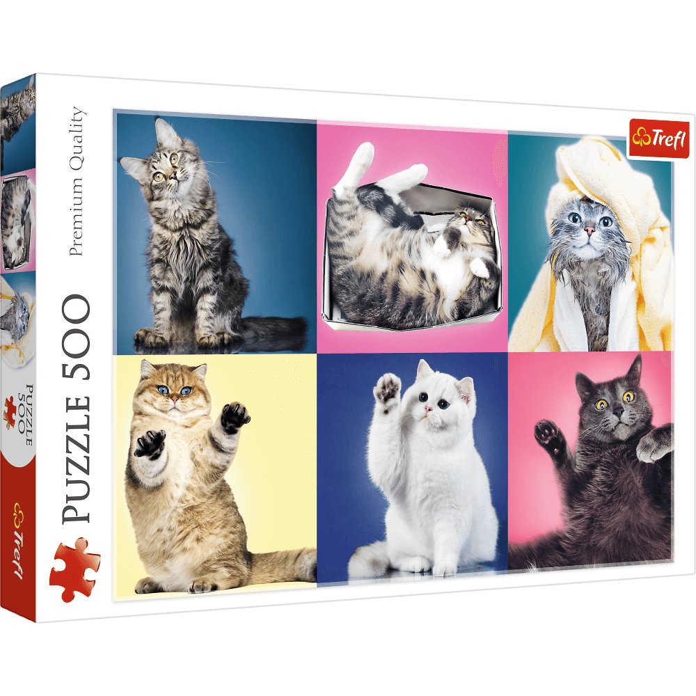 Trefl Kittens Jigsaw Puzzle (500 Pieces) - Phillips Hobbies