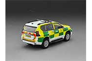 Vitesse Toyota Land Cruiser Prado 2018 UK Ambulance Service Isle of Wight NHS Trust - 1:43 Scale Model - Phillips Hobbies