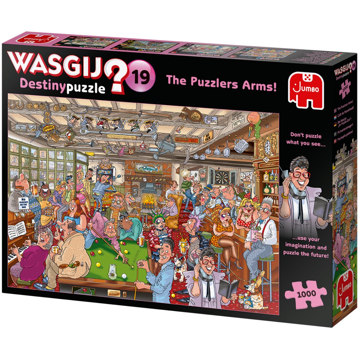 Wasgij Destiny 19 The Puzzlers Arms! Jigsaw Puzzle (1000 Pieces) - Phillips Hobbies