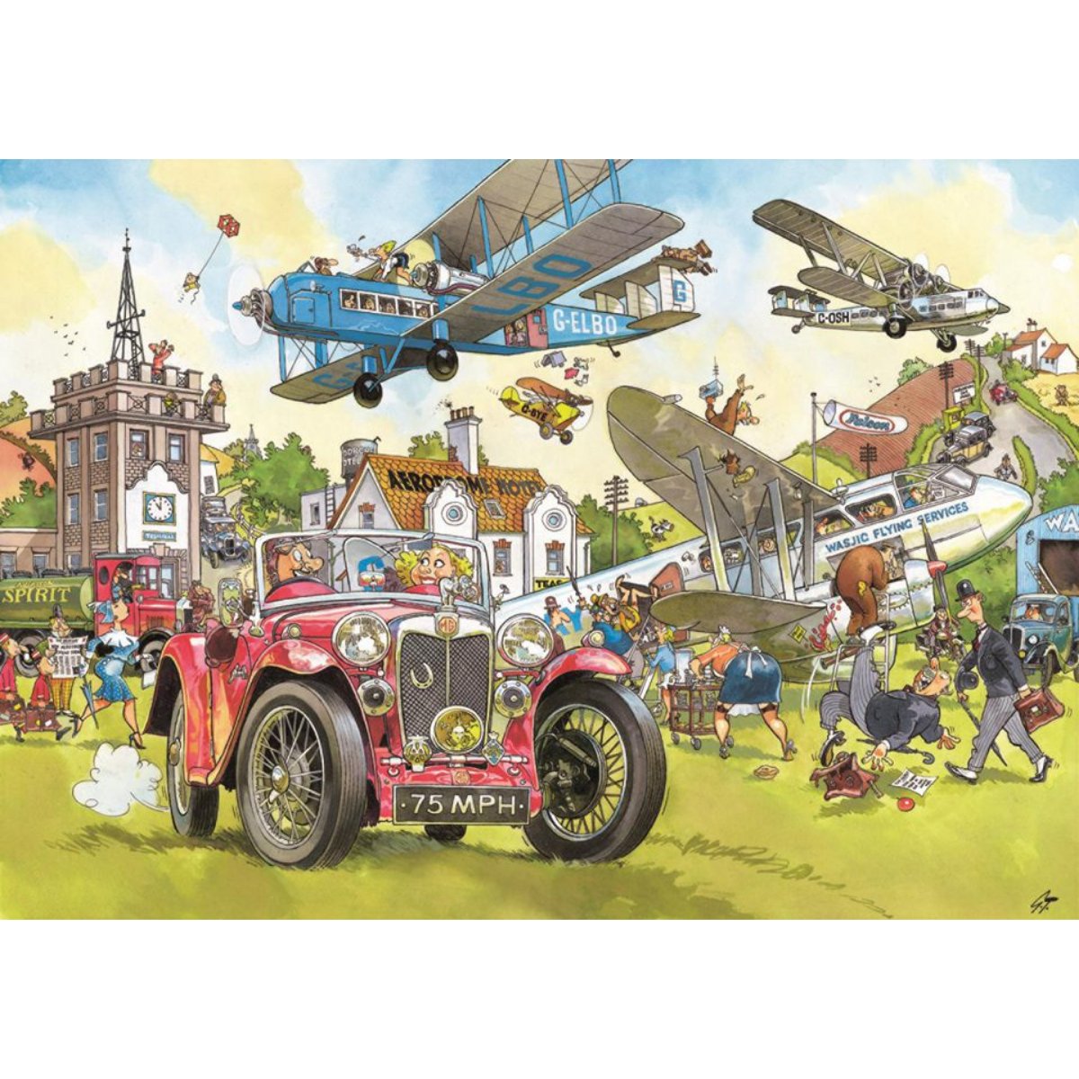 Wasgij Destiny 5 Time Travel! Jigsaw Puzzle (1000 Pieces) - Phillips Hobbies