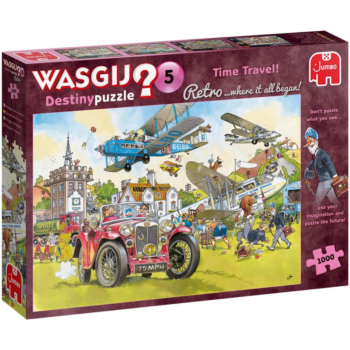 Wasgij Destiny 5 Time Travel! Jigsaw Puzzle (1000 Pieces) - Phillips Hobbies