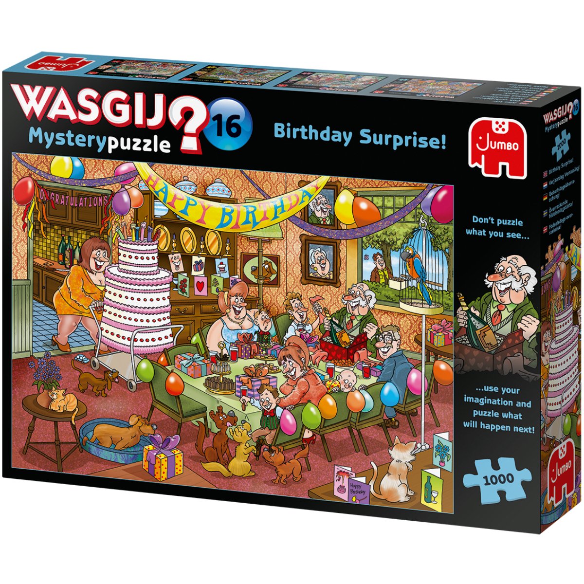 Wasgij Mystery 16 Birthday Surprise Jigsaw Puzzle (1000 Pieces) - Phillips Hobbies