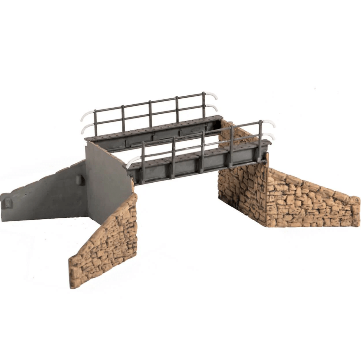 Wills SS28 Occupation Bridge (Single Track) and Stone Abutments Plastic Kit - OO Gauge - Phillips Hobbies