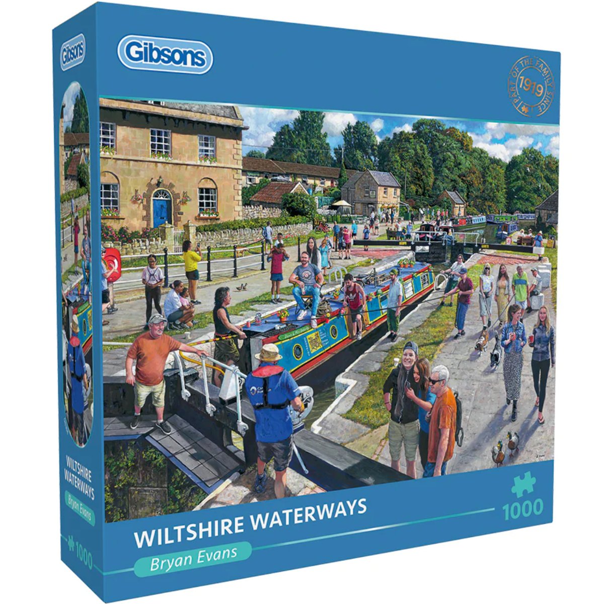 Wiltshire Waterways - Gibsons 1000 Piece Jigsaw Puzzle - Phillips Hobbies