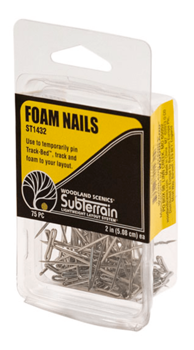 Woodland Scenics Foam Nails (x75) - Phillips Hobbies