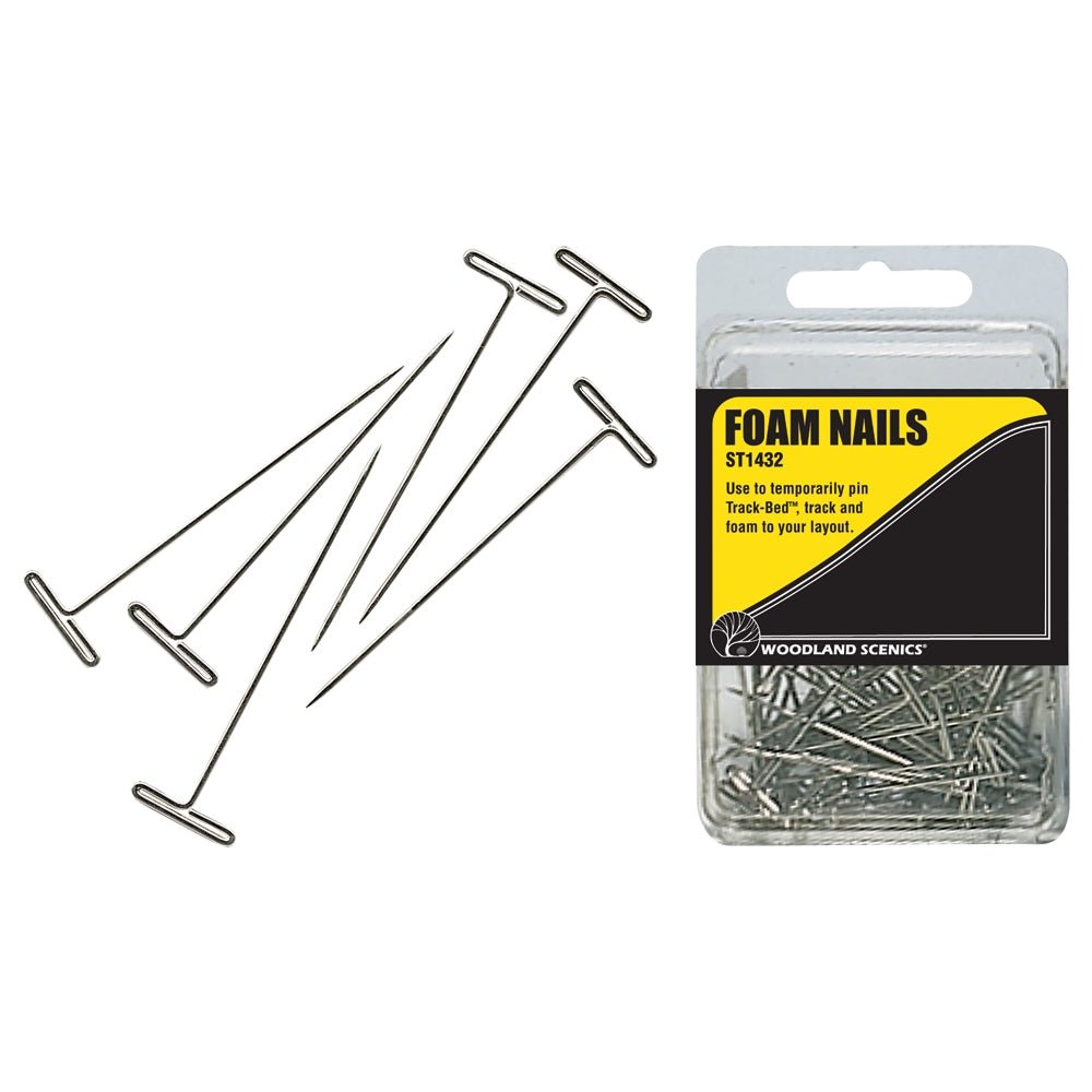Woodland Scenics Foam Nails (x75) - Phillips Hobbies