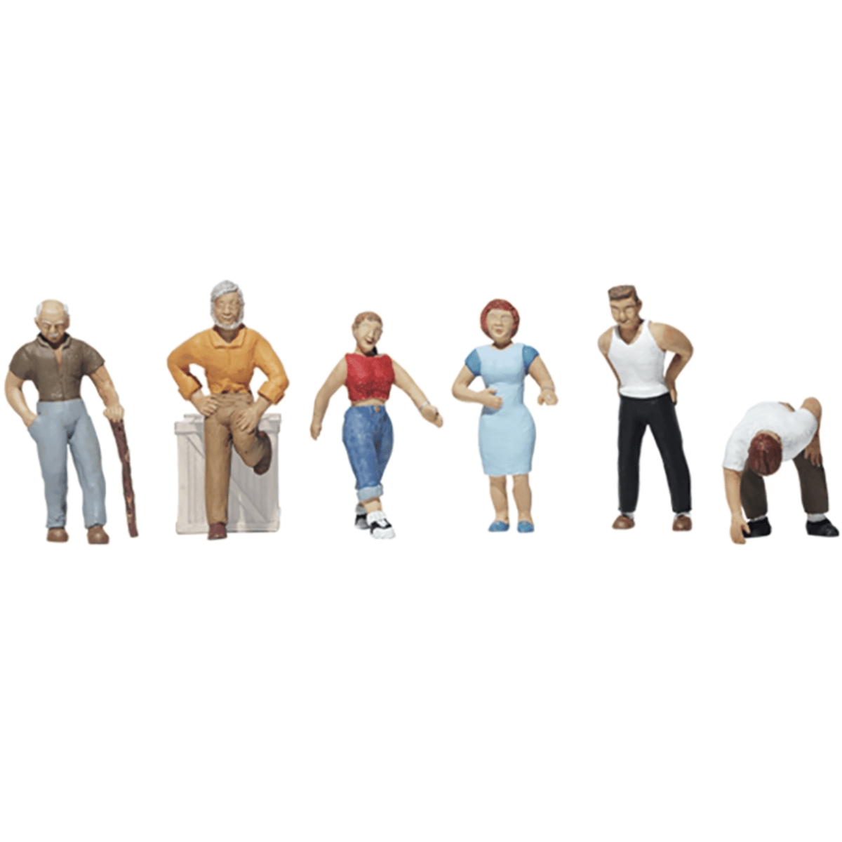 Woodland Scenics Ordinary People Figures - OO/HO Gauge - Phillips Hobbies