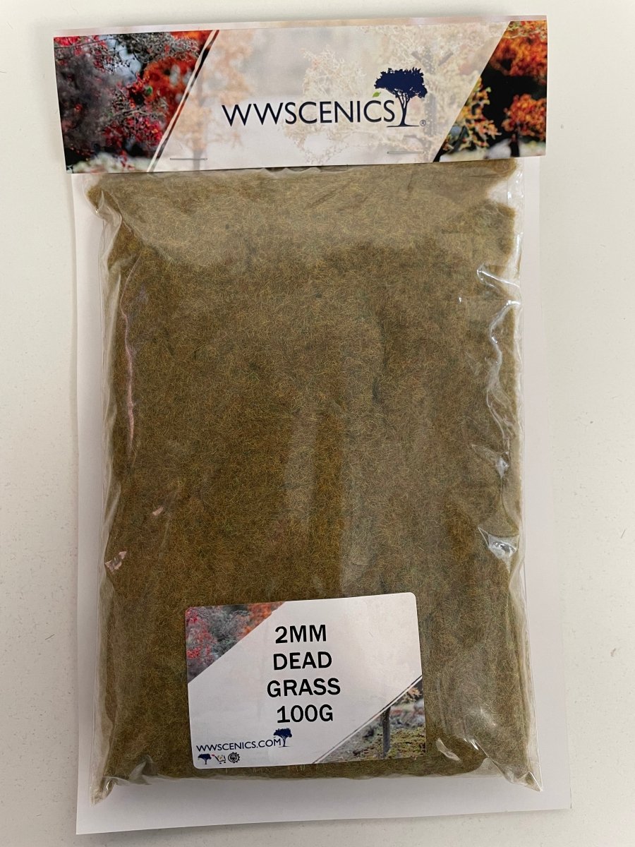 WWScenics Dead Static Grass 2mm - Phillips Hobbies
