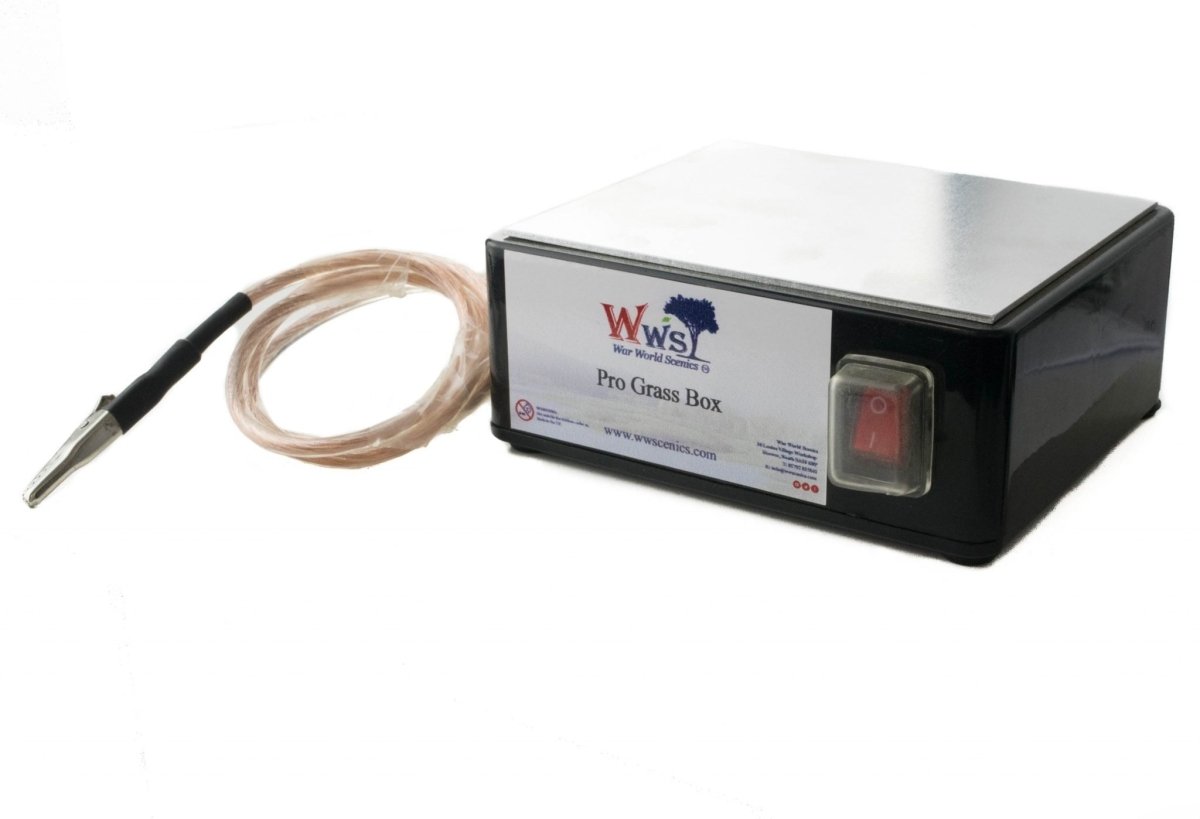 WWScenics Pro Grass Box Static Grass Applicator - Phillips Hobbies