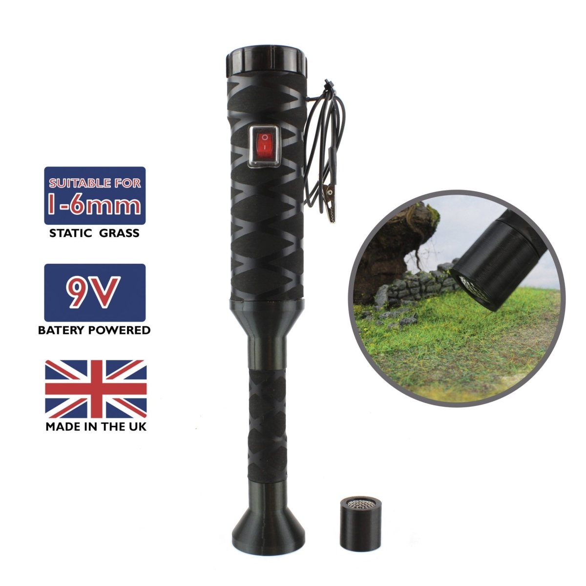 WWScenics Pro Grass Detailer - Static Grass Applicator - Phillips Hobbies