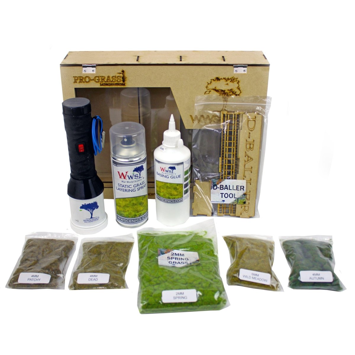 WWScenics Pro Grass Layering System Starter Kit - Phillips Hobbies