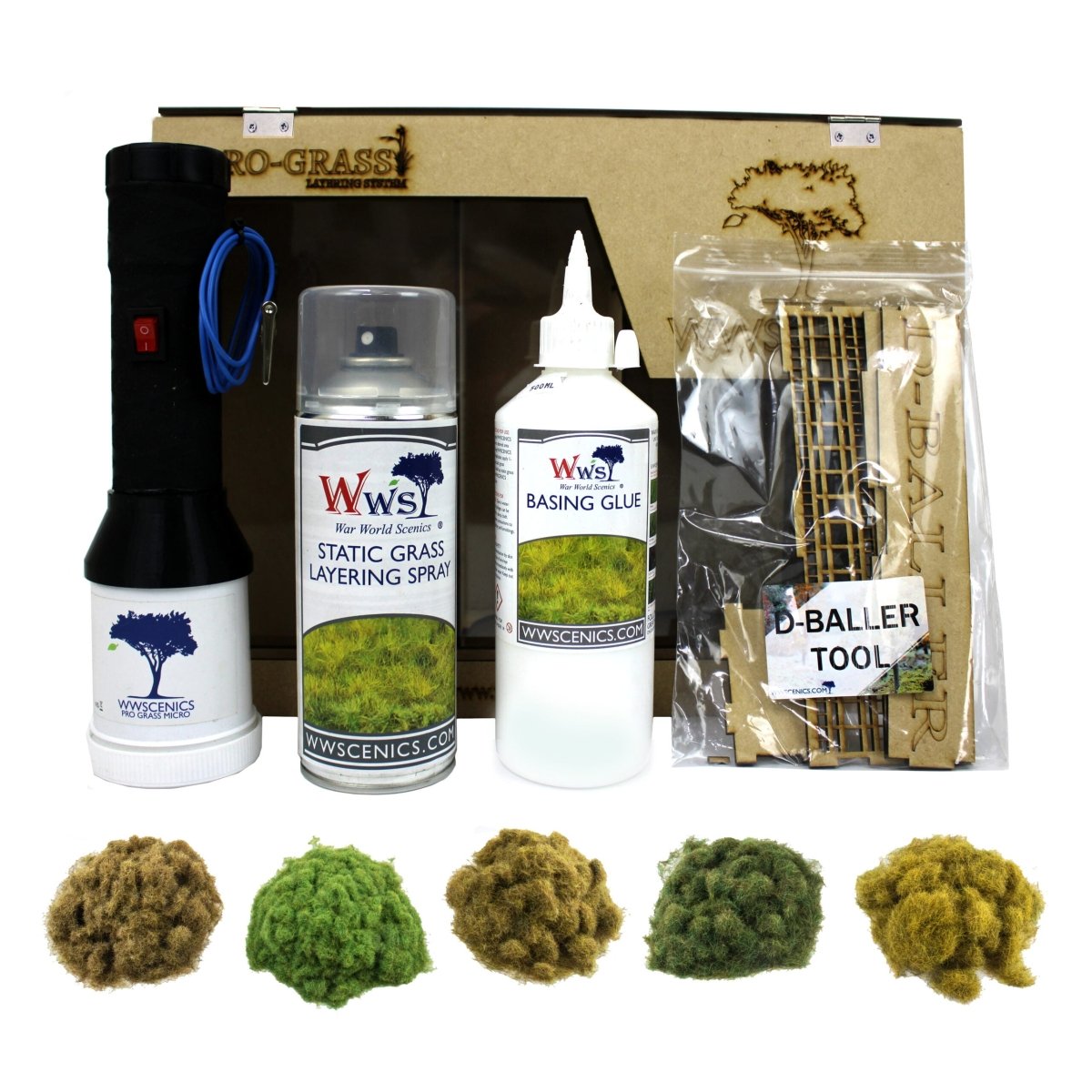 WWScenics Pro Grass Layering System Starter Kit - Phillips Hobbies