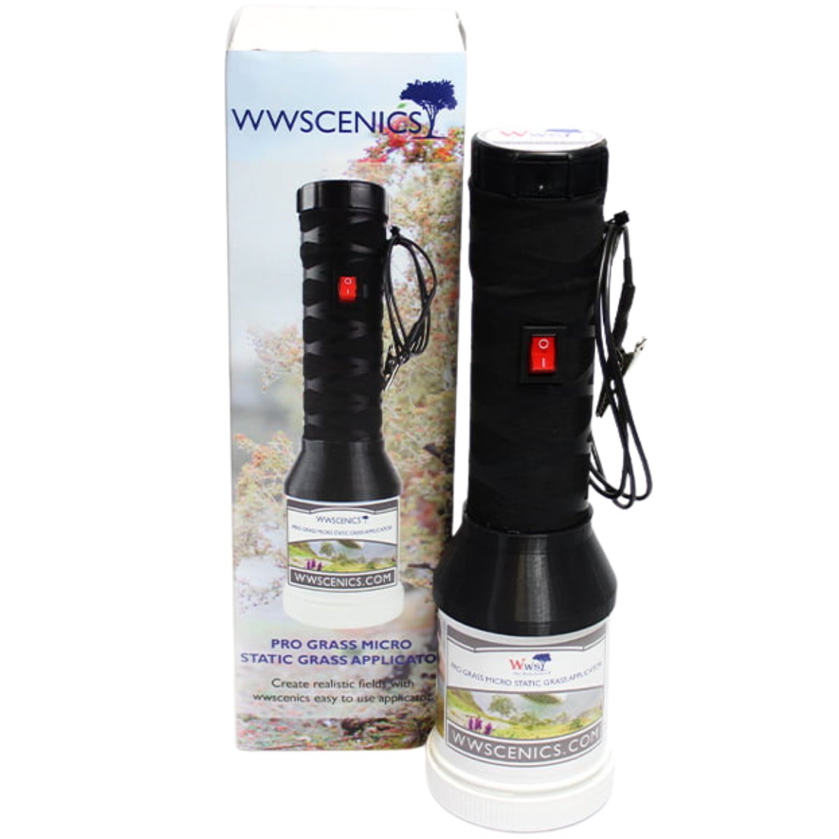 WWScenics Pro Grass Micro Static Grass Applicator - Phillips Hobbies