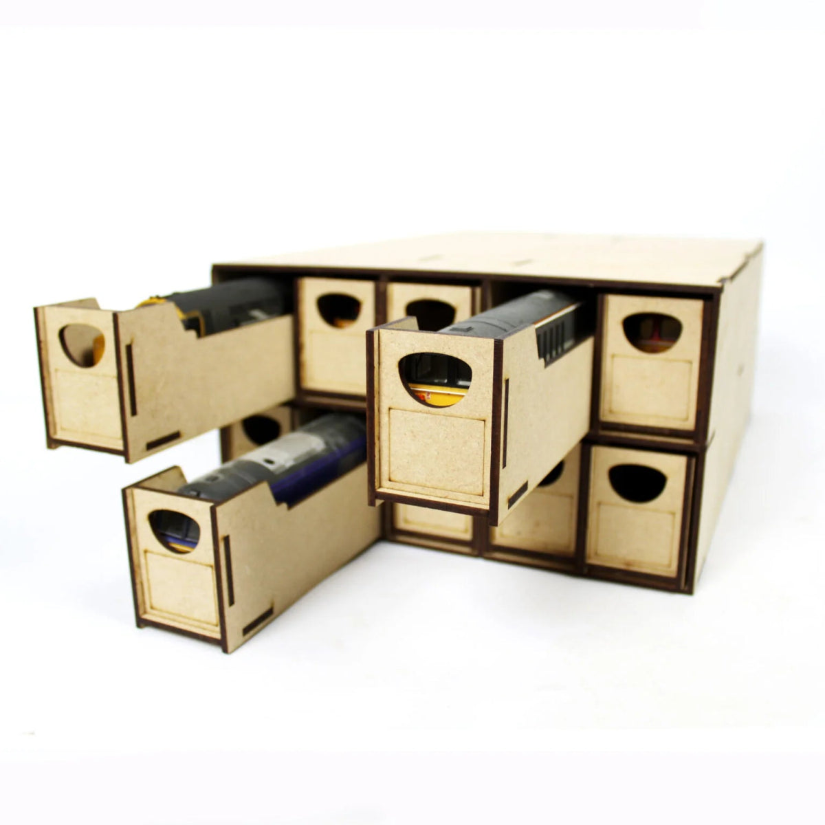 WWScenics The Loco Storage Box 10 Drawers - OO, HO & OO9 - Phillips Hobbies