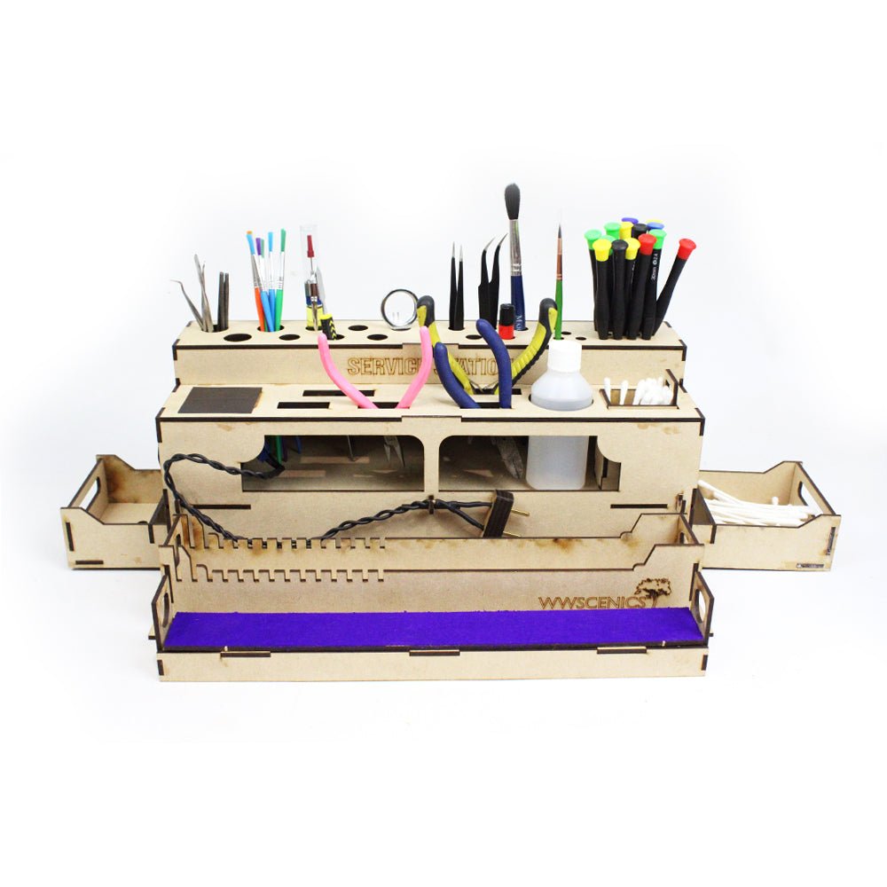 WWScenics The Service Station for Model Railway Locomotives - Phillips Hobbies