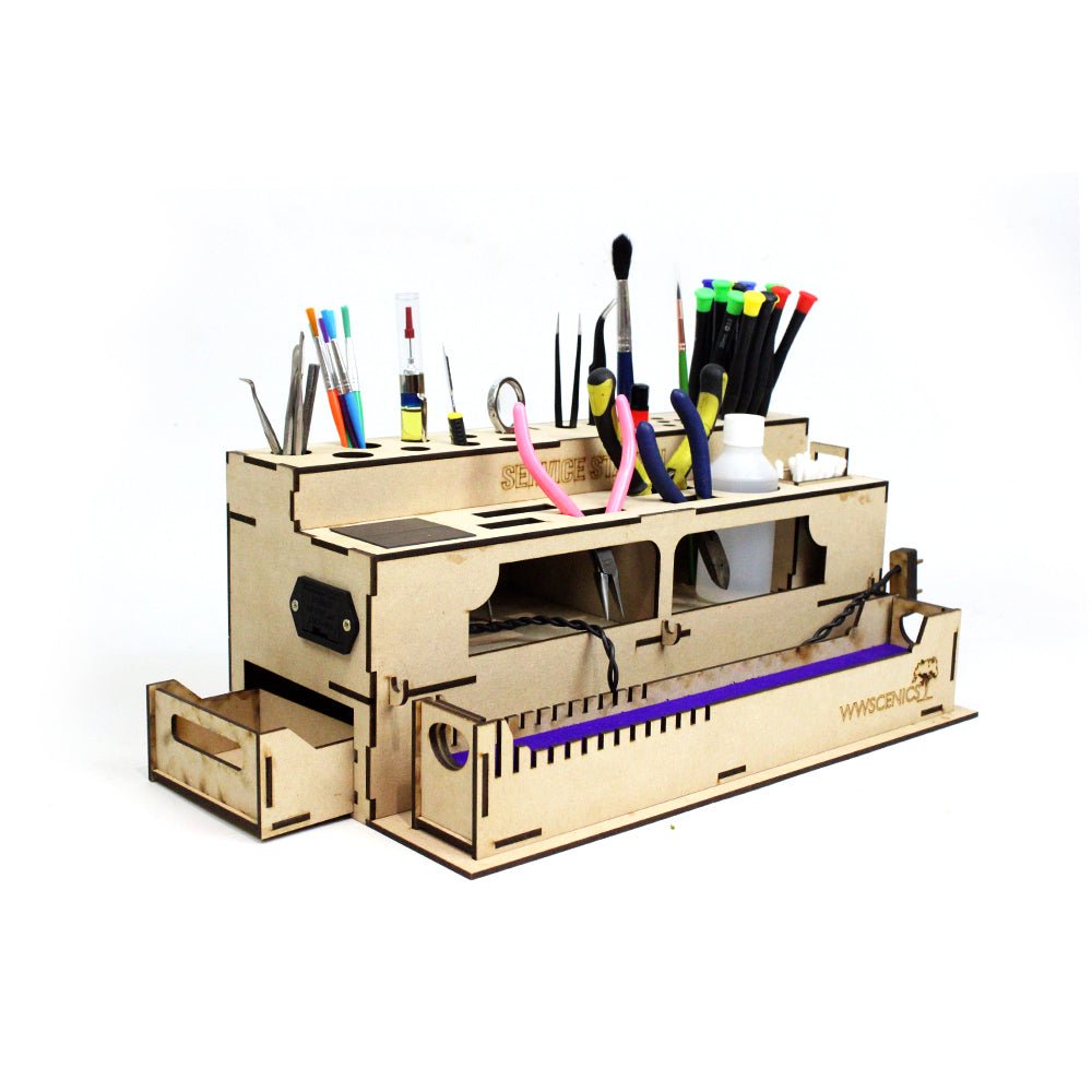 WWScenics The Service Station for Model Railway Locomotives - Phillips Hobbies