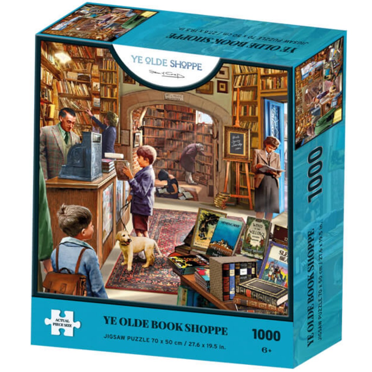 Ye Olde Book Shoppe Jigsaw Puzzle (1000 Pieces) - Phillips Hobbies