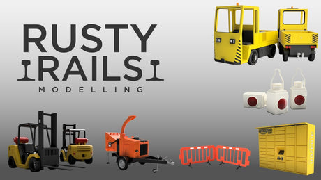 We're Now Stocking Rusty Rails Modelling Products! - Phillips Hobbies
