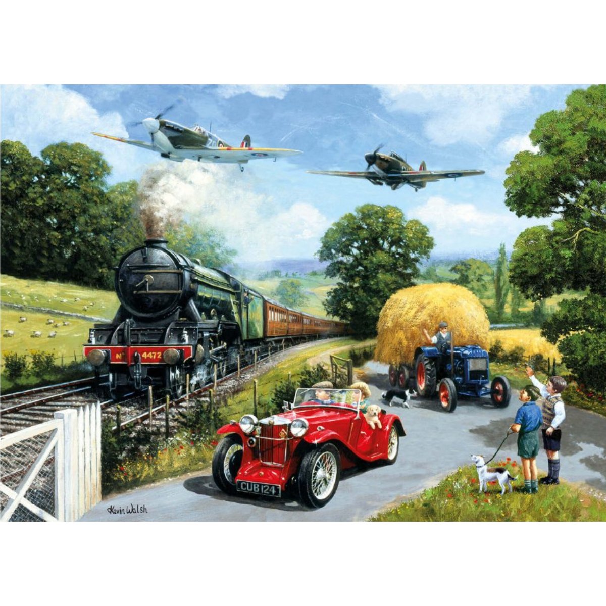 1940s Summer - Kevin Walsh 1000 Piece Puzzle - Phillips Hobbies