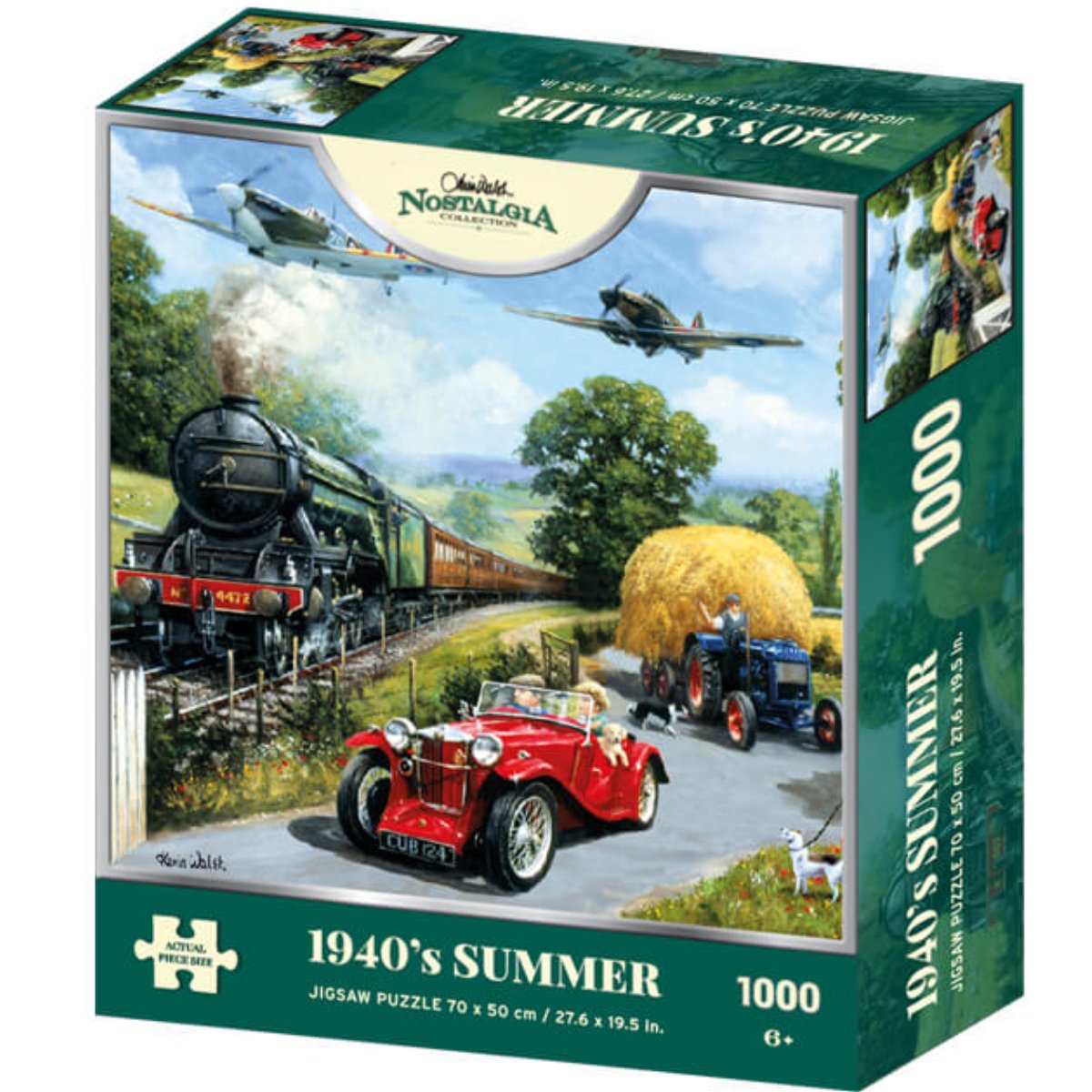 1940s Summer - Kevin Walsh 1000 Piece Puzzle - Phillips Hobbies