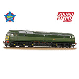 PRE-ORDER:  Bachmann Class 47/0 D1940 BR Two-Tone Green (Small Yellow Panels) SOUND FITTED DELUXE - OO Gauge