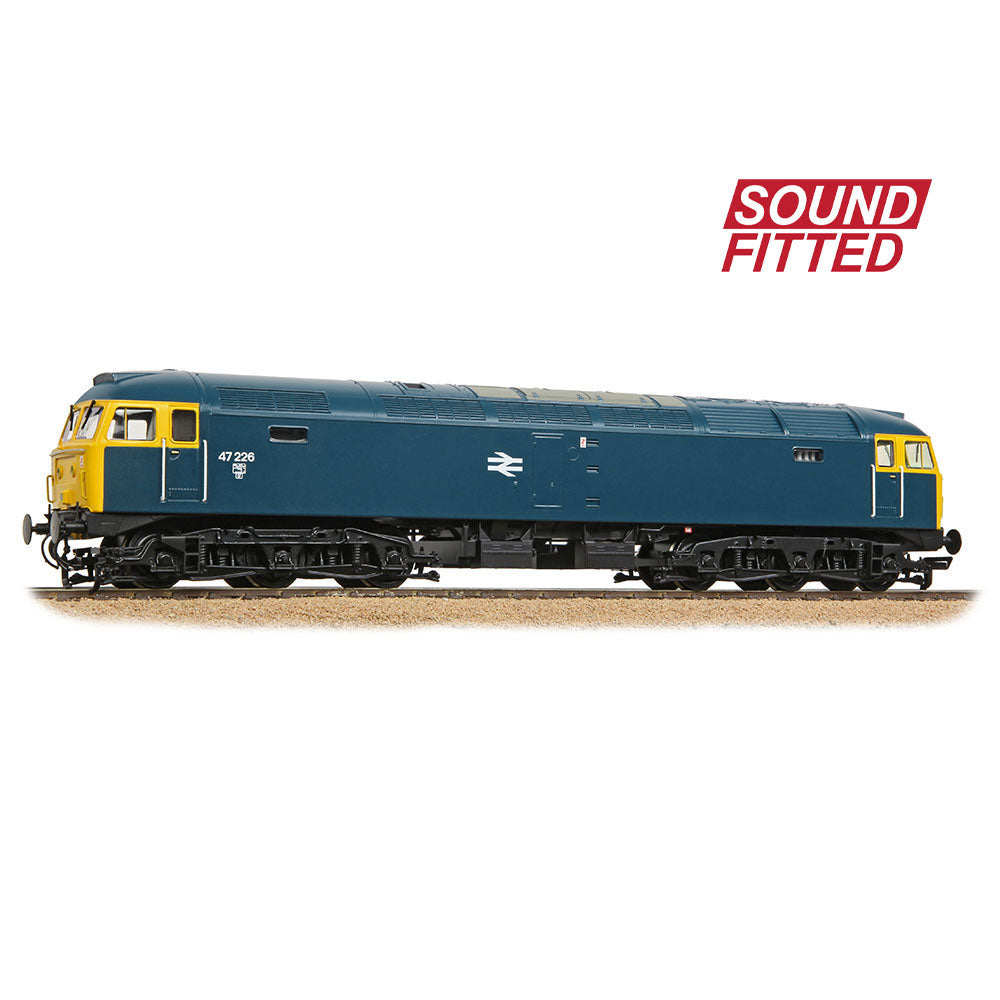 PRE-ORDER:  Bachmann Class 47/0 47226 BR Blue SOUND FITTED - OO Gauge