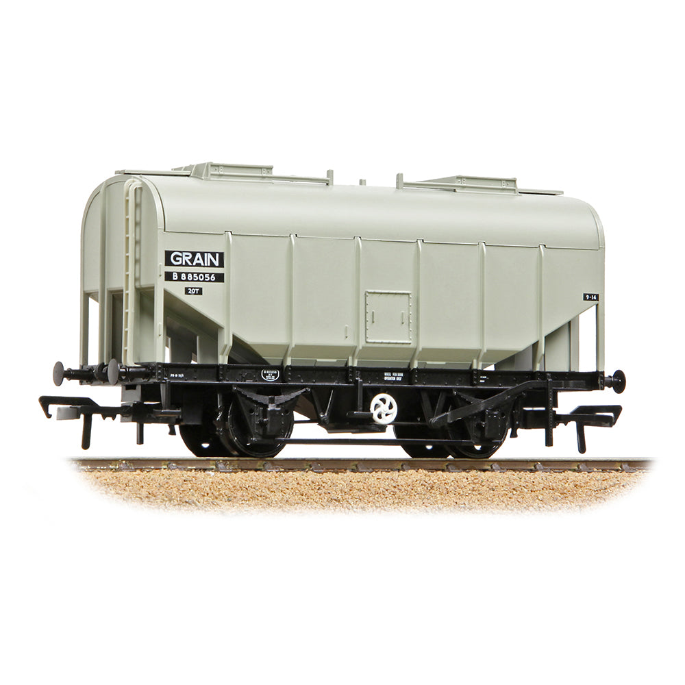 PRE-ORDER:  Bachmann BR 20T Grain Hopper BR Grey (Early) - OO Gauge