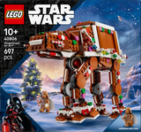 LEGO® Star Wars™ Gingerbread AT-AT™ Walker, Christmas Craft Building Set 40806