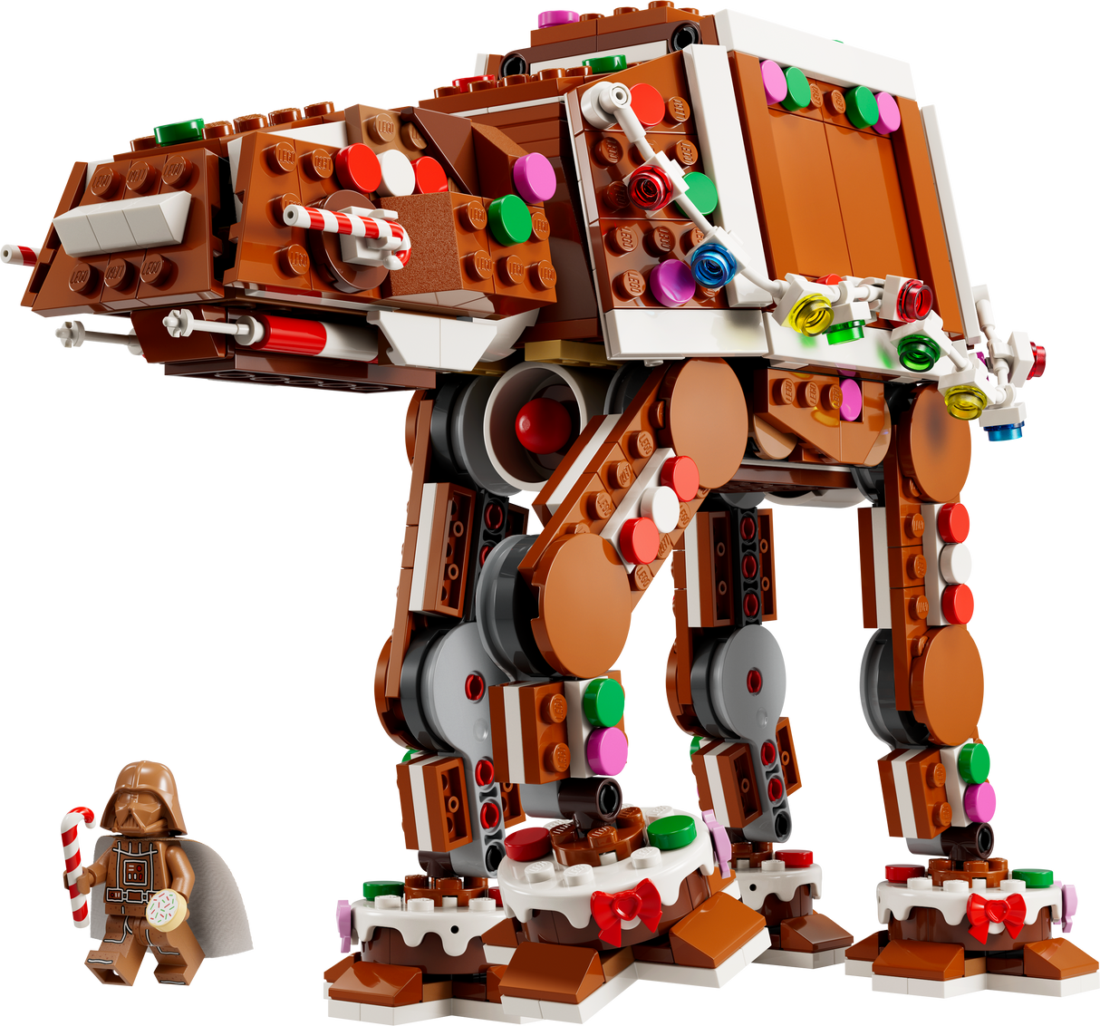 LEGO® Star Wars™ Gingerbread AT-AT™ Walker, Christmas Craft Building Set 40806
