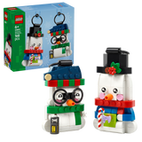 LEGO® Snowman Ornaments Christmas Decor Holiday Decorations 40812
