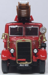 Oxford Diecast 76LC004 Leyland Cub FK7 Redcar Fire Brigade - 1:76 Scale