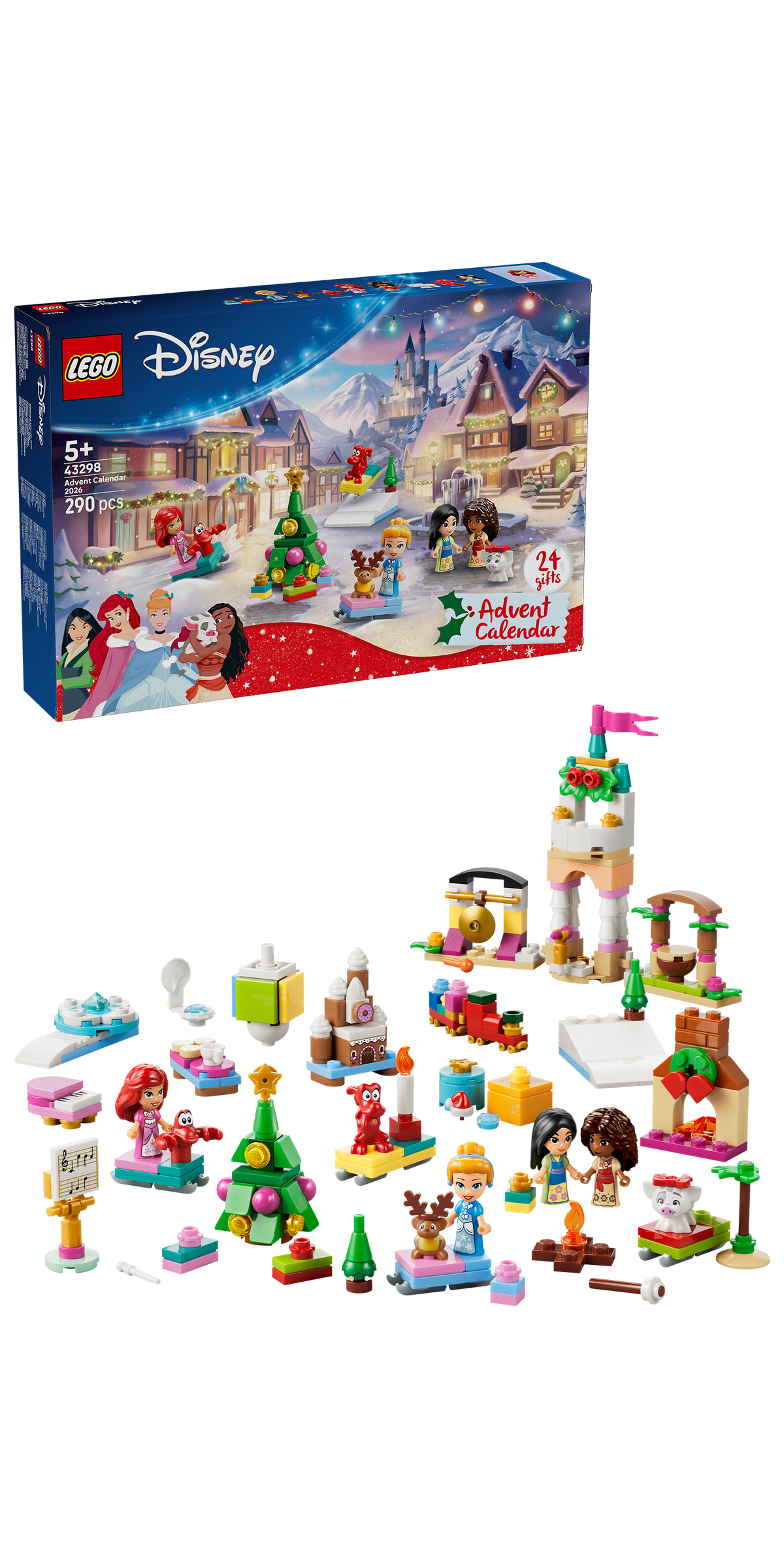 LEGO® Disney Princess Advent Calendar 2026 43298