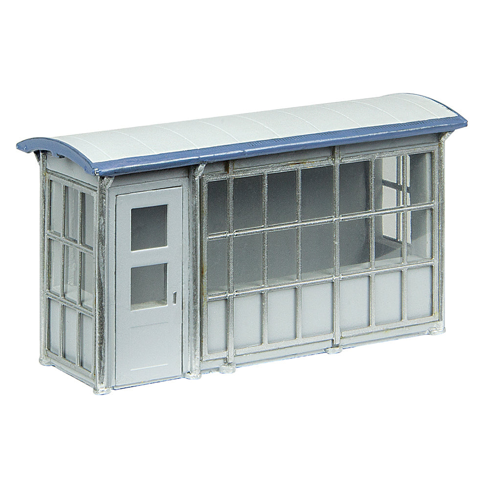 PRE-ORDER: Bachmann Scenecraft Metal Platform Shelter - Blue